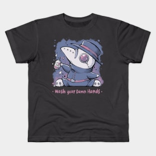 Wash Your Damn Hands Kids T-Shirt